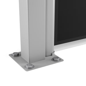 Side awning, black (200 x 300cm)