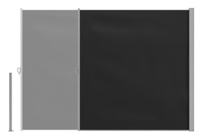 Side awning, black (200 x 300cm)