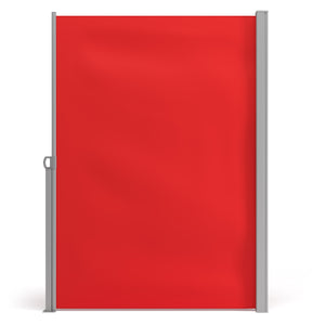 Side awning 200 x 400 cm red