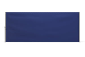 Side awning 200 x 400 cm blue