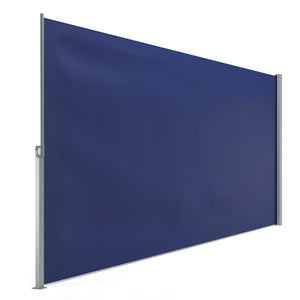 Side awning 200 x 400 cm blue
