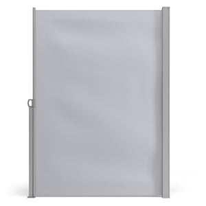 Side awning 200 x 400 cm gray