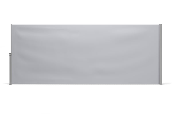 Side awning 200 x 400 cm gray