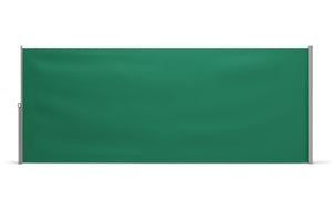 Side awning 200 x 400 cm green