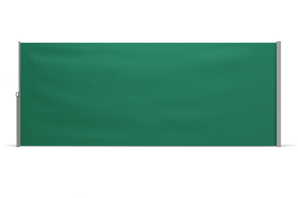 Side awning 200 x 400 cm green