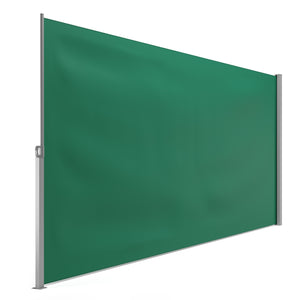 Side awning 200 x 400 cm green