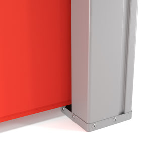 Side awning 200 x 400 cm orange