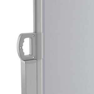 Double-sided awning 180 x 600 cm grey
