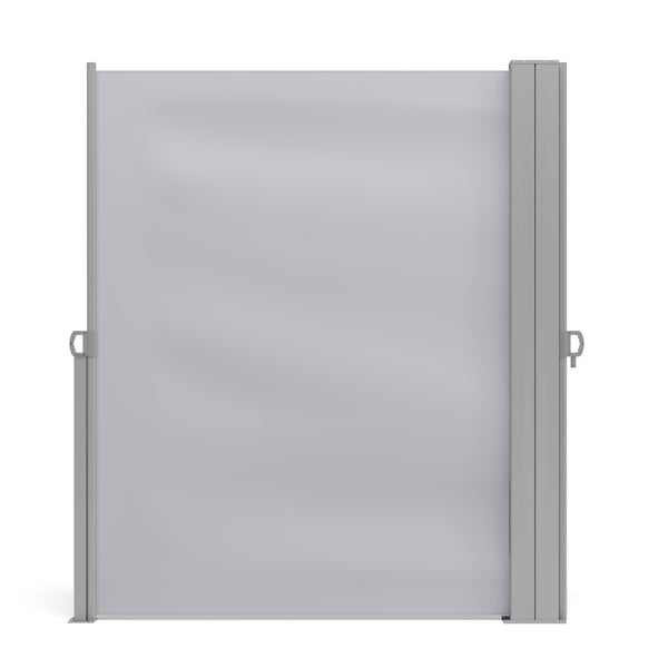 Double-sided awning 180 x 600 cm grey