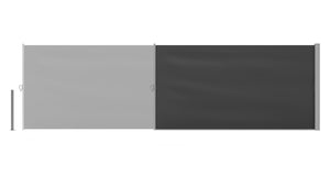 Seitenmarkise 140 x 500 cm anthrazit