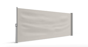Side awning 100 x 400 cm beige