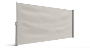 Side awning 120 x 400 cm beige