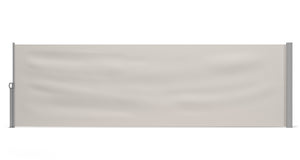 Side awning 120 x 400 cm beige