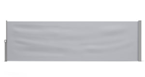 Side awning 120 x 400 cm gray