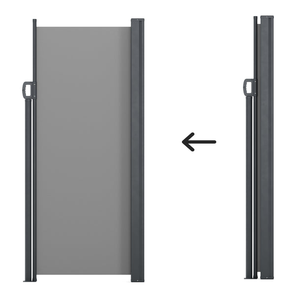 Seitenmarkise TIA 200 x 300 cm anthrazit