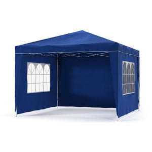 Seitenwände für 3x3m Partyzelt, blau