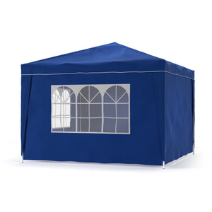 Seitenwände für 3x3m Partyzelt, blau