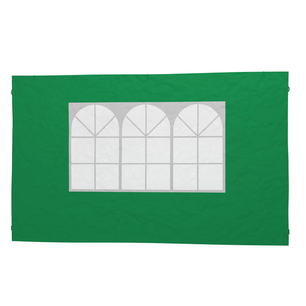 Seitenwände für 3x3m Partyzelt, grün