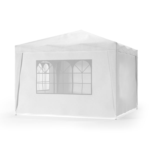 4 Seitenwände, Pavillon 3x3m, weiss