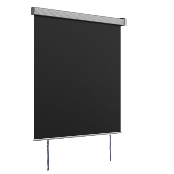Vertical awning for balcony 180 x 200 cm anthracite