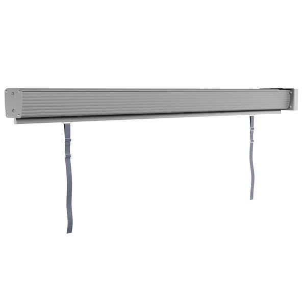 Vertical awning for balcony 180 x 200 cm anthracite
