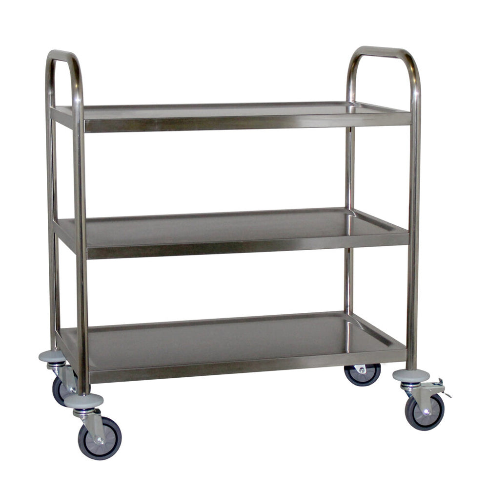 Carrello di servizio a tre livelli