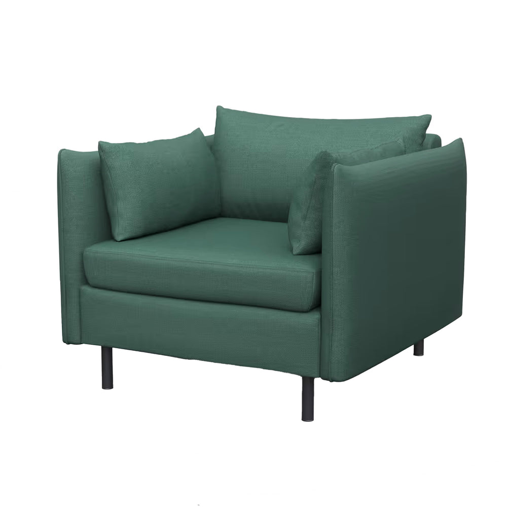 Poltrona AIDEN, verde scuro