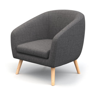 Sessel BIANCA anthrazit