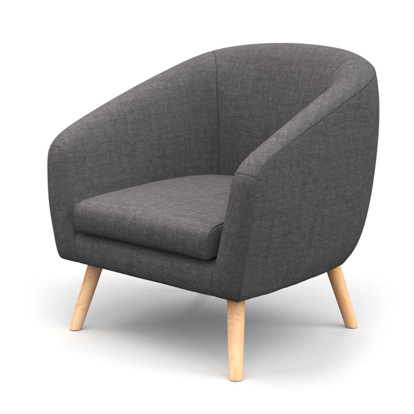 Sessel BIANCA anthrazit