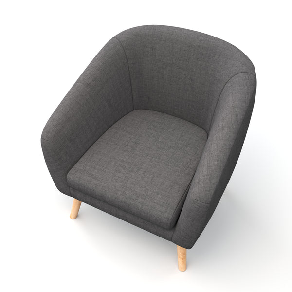 Sessel BIANCA anthrazit