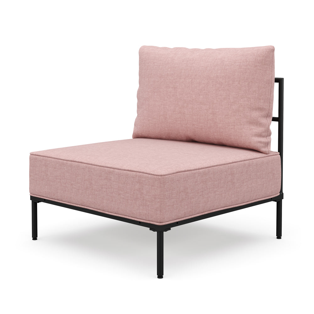Poltrona Ethan, rosa