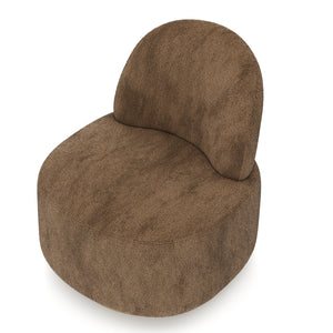 Sessel FIEN braun/gold