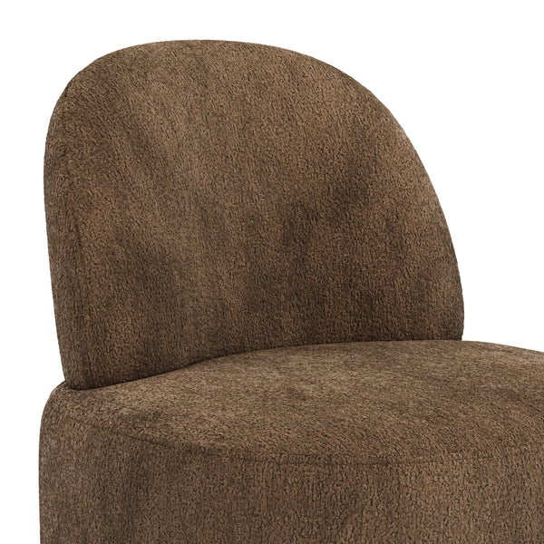 Sessel FIEN braun/gold
