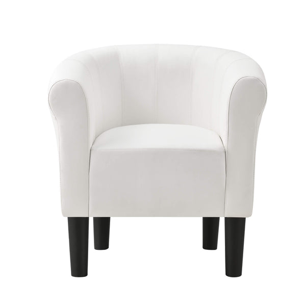Sessel Jelgava 70x70x58 cm Textil Weiss