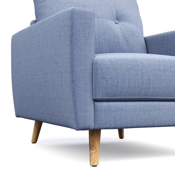 Sessel MANDY blau
