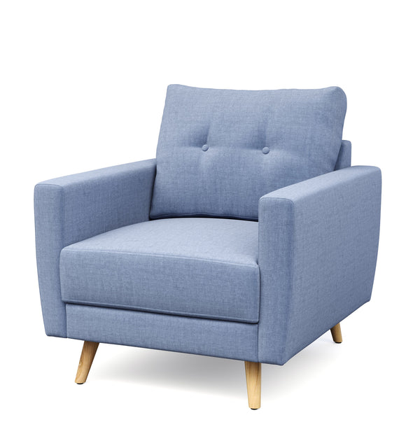 Sofa Set MANDY blau