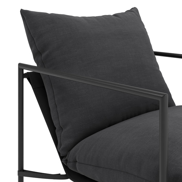 Sessel MEGHAN anthrazit