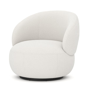 Sessel drehbar ROB weiss