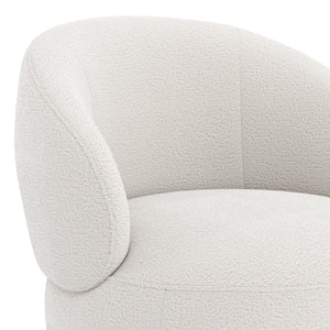 Sessel drehbar ROB weiss