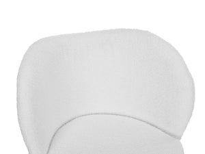 Sessel Teddy SHELDON weiss/gold
