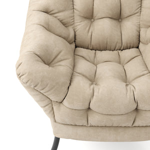 Sessel Samt SARY beige