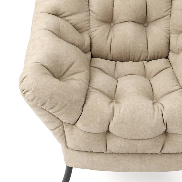 Sessel Samt SARY beige