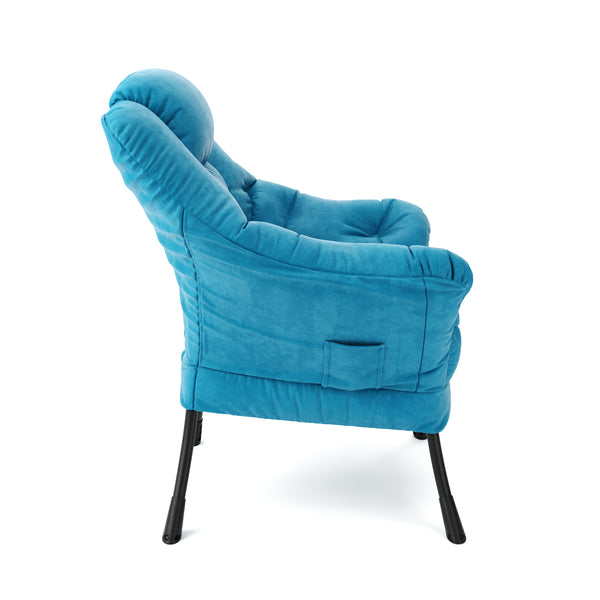 Sessel Samt SARY blau