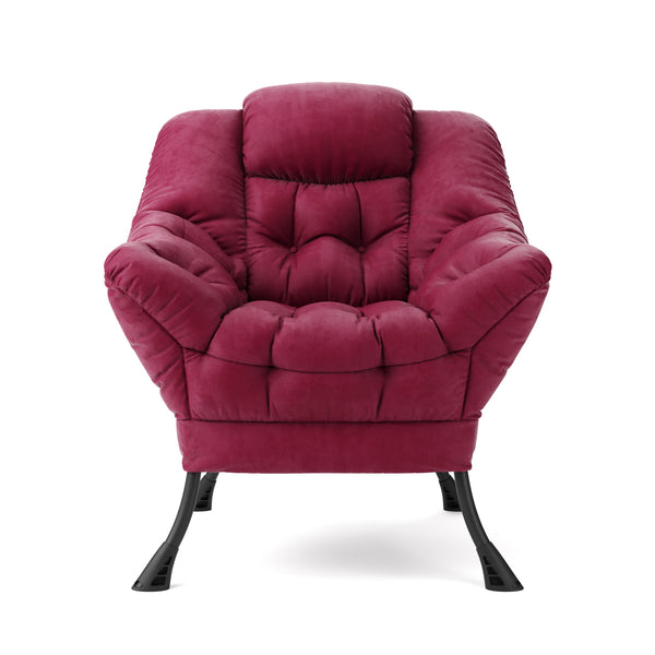 Sessel Samt SARY bordeaux