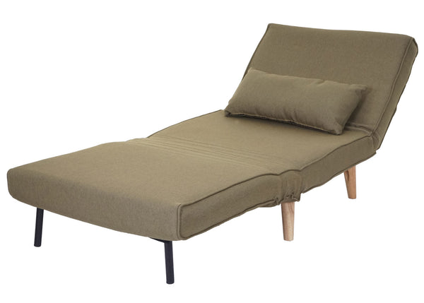 Sessel Schlafsofa Textil Grün