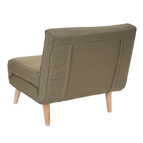 Sessel Schlafsofa Textil Grün