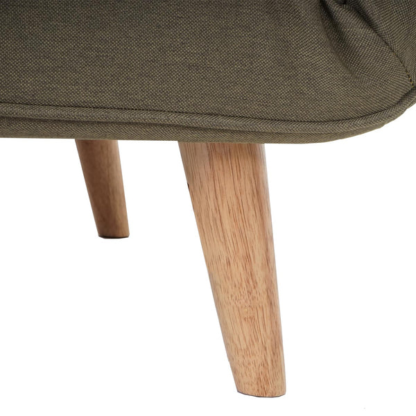 Sessel Schlafsofa Textil Grün