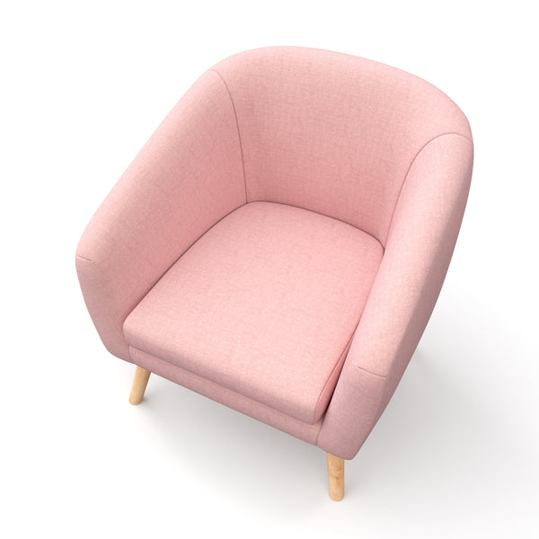 Sessel BIANCA rosa