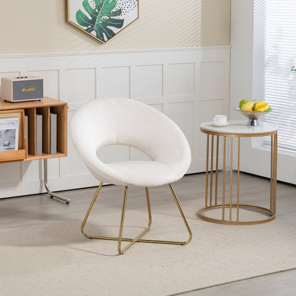 Sessel Samt VALS beige