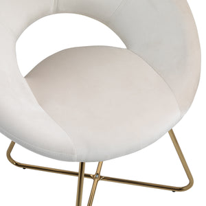 Sessel Samt VALS beige
